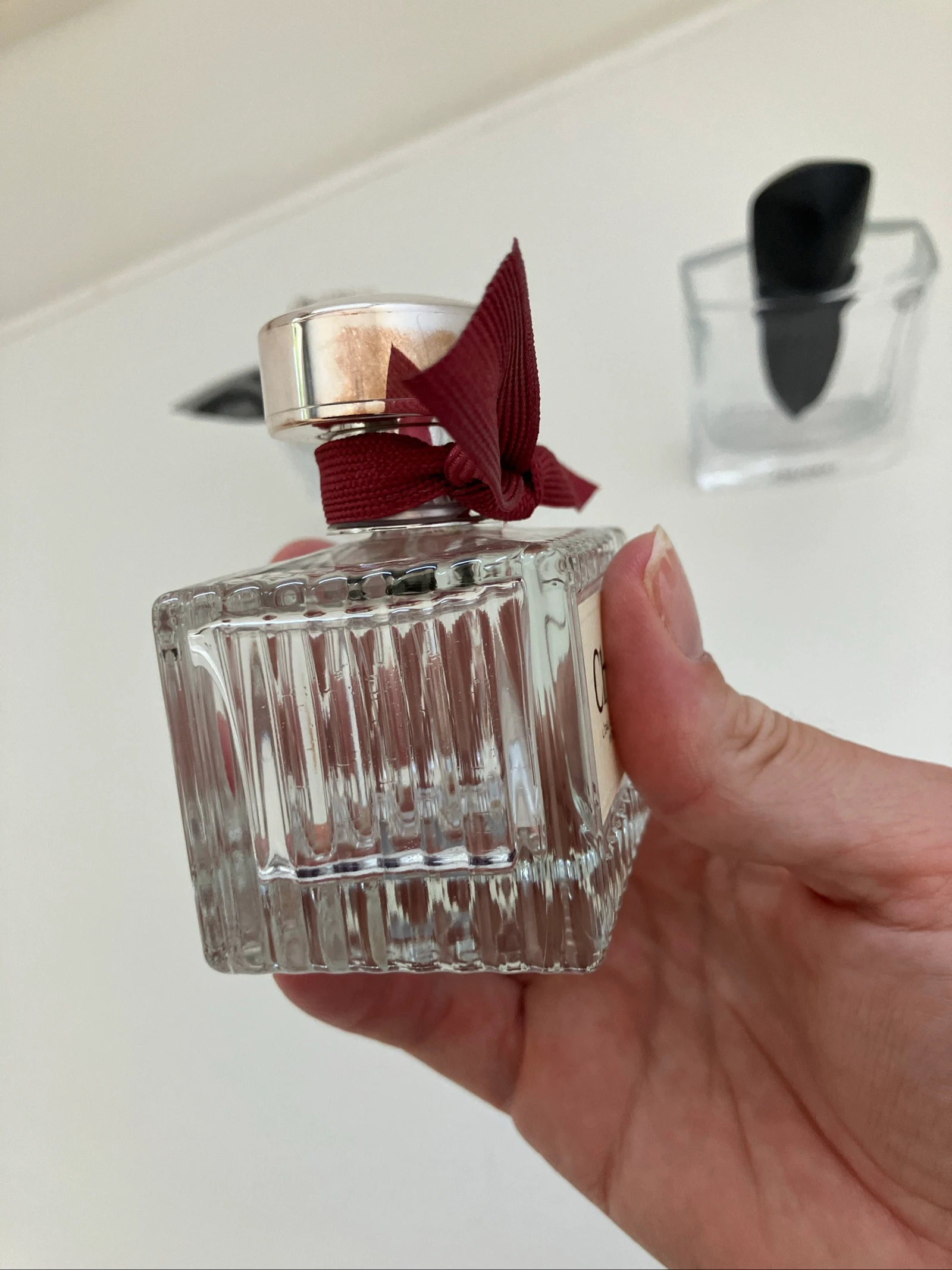 Set of 3 empty perfume bottles, great as a decoration – photo 4